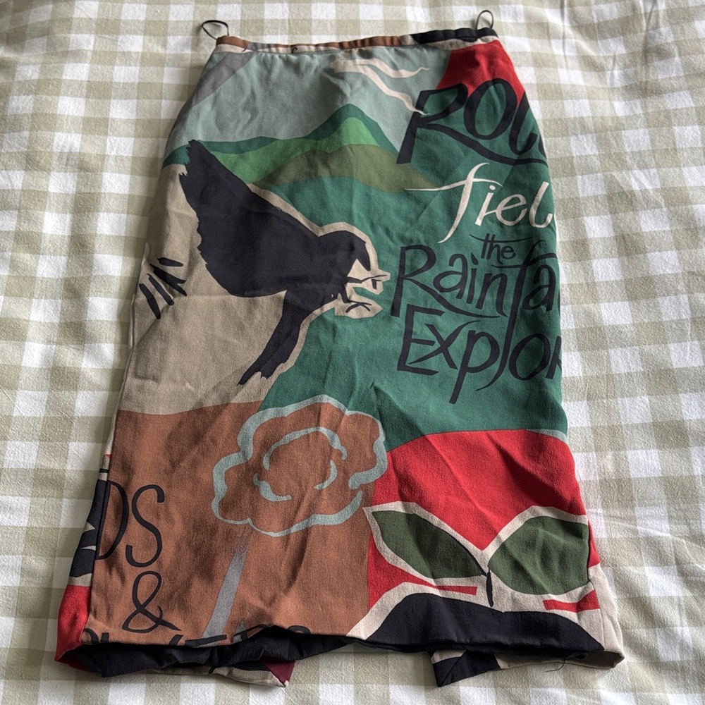 Burberry Graphic Skirt